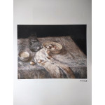 Still life with eggs