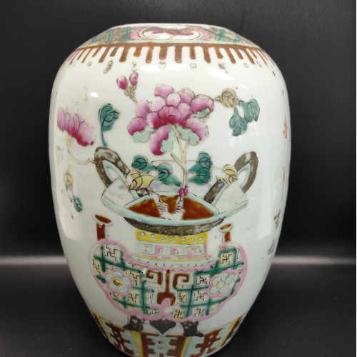 Čínska porcelánová investičná nádoba 1862-1874